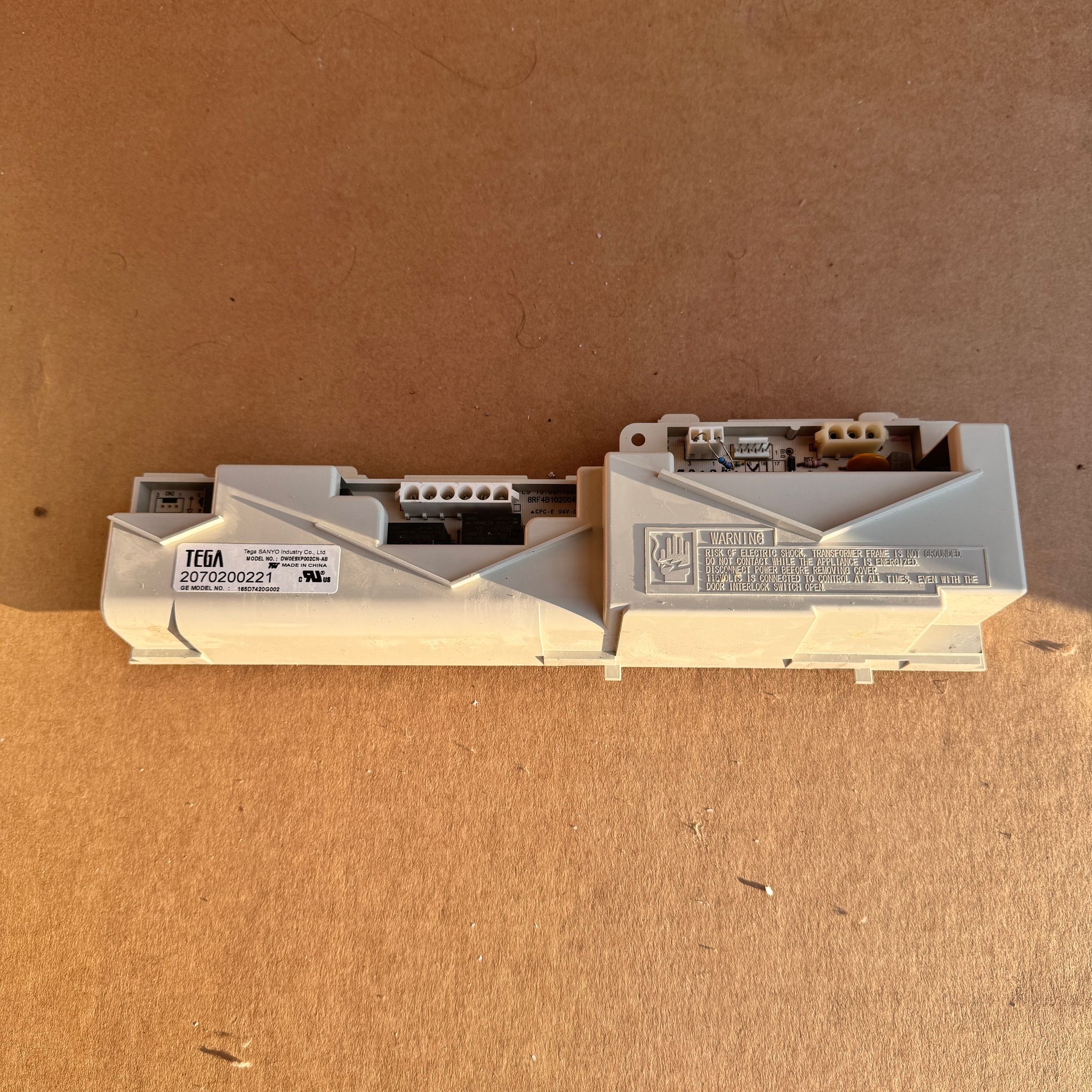 GE Dishwasher Electronic Control Board WD21X22296 165D7420G002 GE Dishwasher Electronic Control Board WD21X22296 165D7420G002